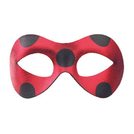 Máscara Joaninha Vermelho e Preto - 1 unidade - Cromus Imagem de Máscara Joaninha Vermelho e Preto - 1 unidade
