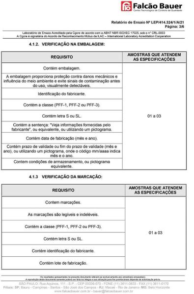 Imagem de Máscara kn95 / n95 / pff2 adulto preta - caixa 100 unidades