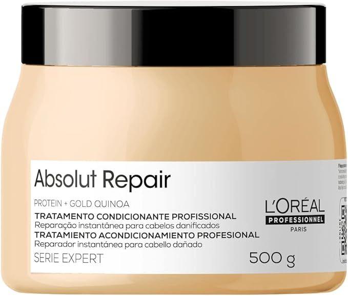 Máscara loreal absolut repair gold quinoa 500 g - LOREAL PROFESSIONNEL Máscara loreal absolut repair gold quinoa 500 g - LOREAL PROFESSIONNEL