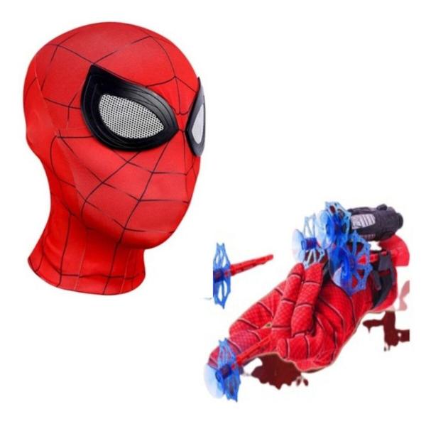 Máscara,luva lança-dardos e relógio infantil Homem-Aranha_A - SMACTUDO Imagem de Máscara,luva lança-dardos e relógio infantil Homem-Aranha_A