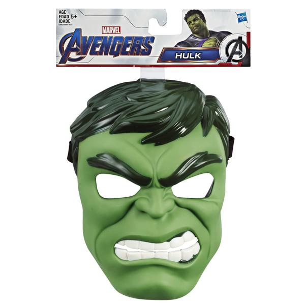 Imagem de Máscara Marvel Hulk Hero com design clássico Avengers Endgame Kids