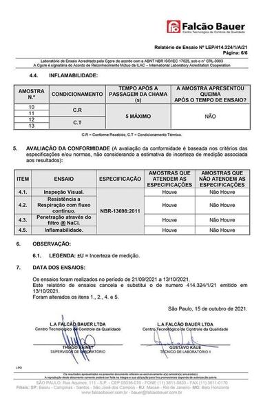 Imagem de Máscara pff2/n95 preta adulto caixa 50 unidades