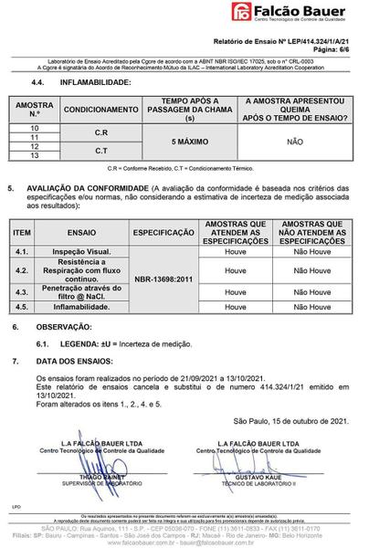 Imagem de Máscara respirador kn95 - pacote 10 unidades