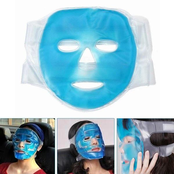 Imagem de Máscara Térmica Rosto Facial Gel Quente Ou Fria Relaxante