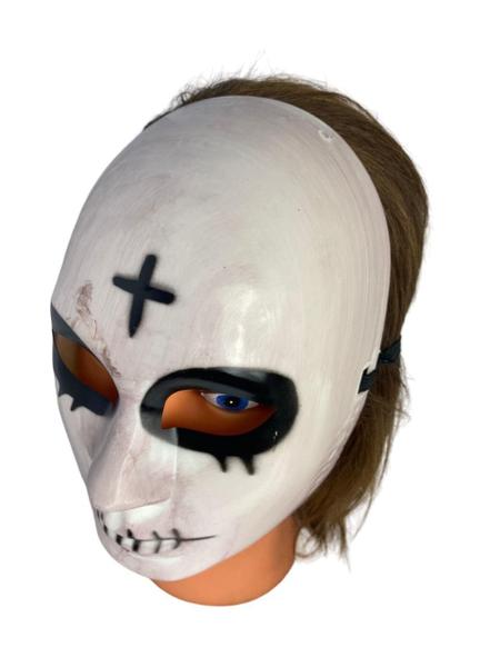 Imagem de Máscara The Purge Anarquia God Halloween Branca 23cm x 16cm