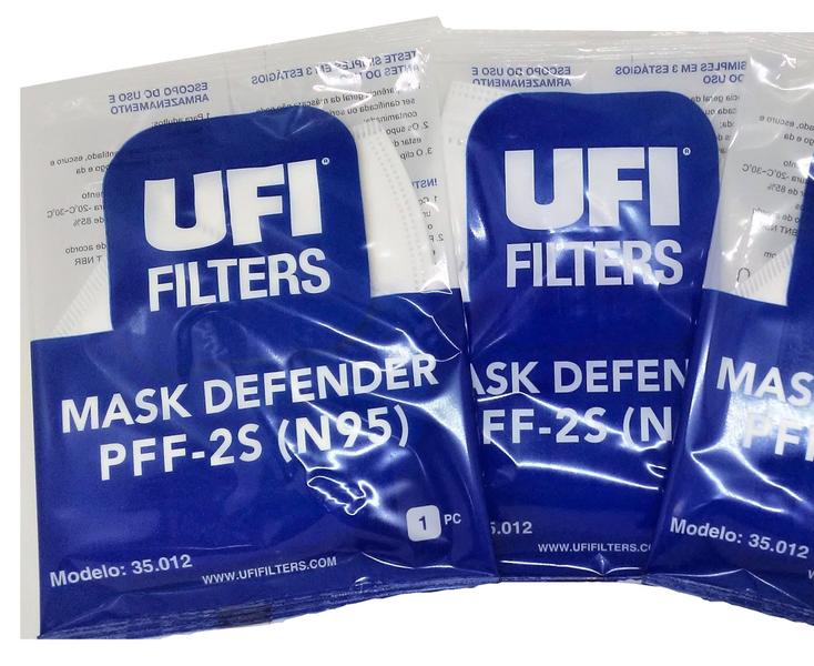 Imagem de Mascara ufi filters n95 pff2 elastico- kit com 02 unidades