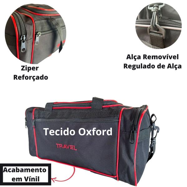 Imagem de Masculina Bolsa De Viagem Mala Feminina Sacola Grande Linda