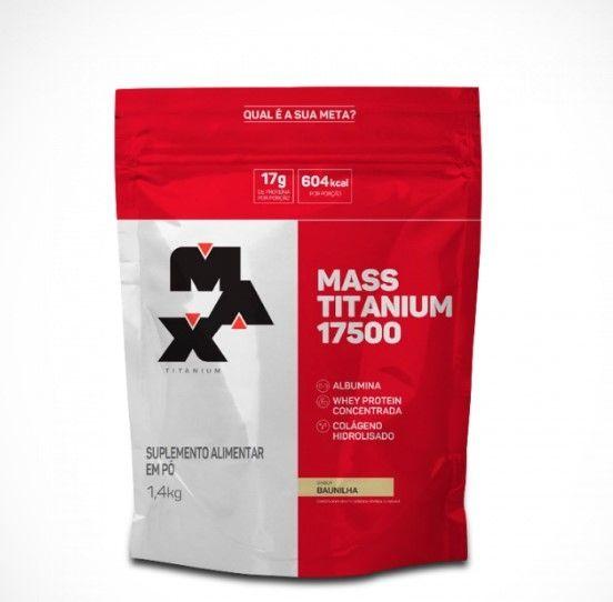 Imagem de Mass Titanium 17500 (1,4kg) - Sabor: Baunilha