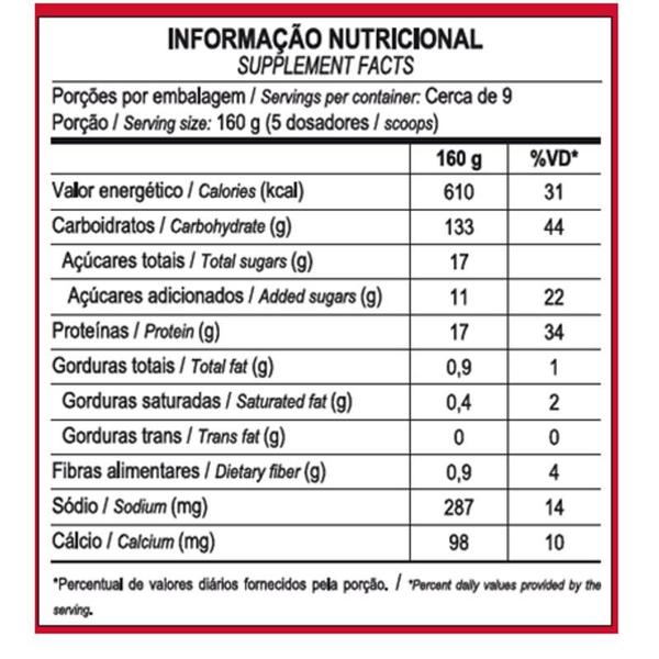 Imagem de Mass titanium refil chocolate 1,4kg