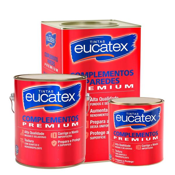 Imagem de Massa acrílica eucatex complementos premium branco 1,4kg eucatex