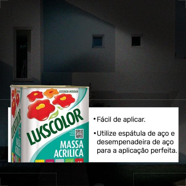 Imagem de Massa acrilica lukscolor 25kg