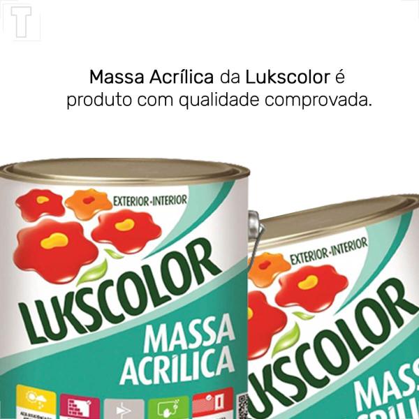 Imagem de Massa acrilica lukscolor 5.6kg