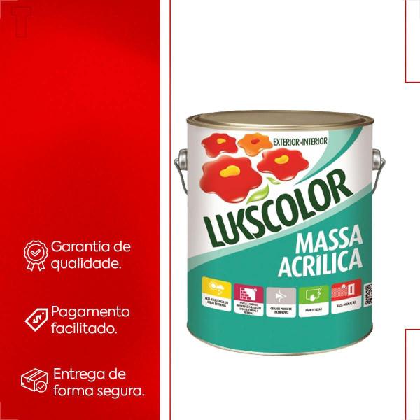 Imagem de Massa acrilica lukscolor 5.6kg