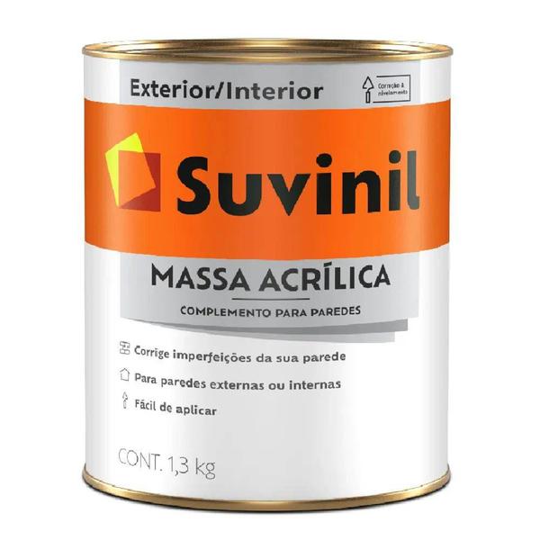 Imagem de Massa Acrílica Suvinil 1,3kg