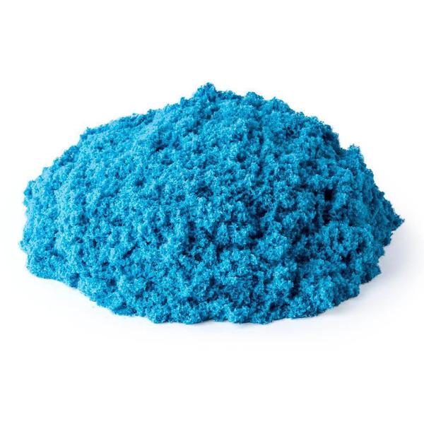 Imagem de Massa areia - kinetic sand - cores neon - azul - sunny