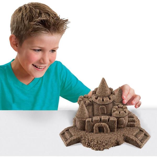 Imagem de Massa Areia Marrom Kinetic SAND 1,36KG - COR Natural