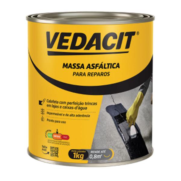 Imagem de Massa Asfaltica Para Reparos 1kg Carbolastico-2 Vedacit