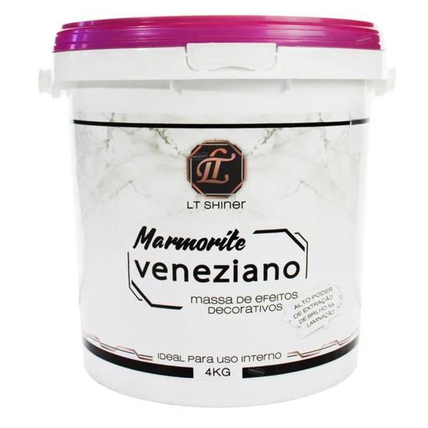 Imagem de Massa Base Para Efeito Mármore Veneziano Alta Performance 4 KG - LT Shiner