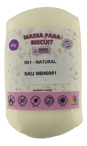 Massa Biscuit Artesanato Profissional Qualidade 90g Natural - Decore Artesanatos SP Imagem de Massa Biscuit Artesanato Profissional Qualidade 90g Natural