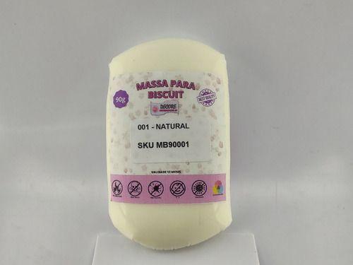 Massa Biscuit Artesanato Profissional Qualidade 90g Natural - Decore Artesanatos SP Imagem de Massa Biscuit Artesanato Profissional Qualidade 90g Natural