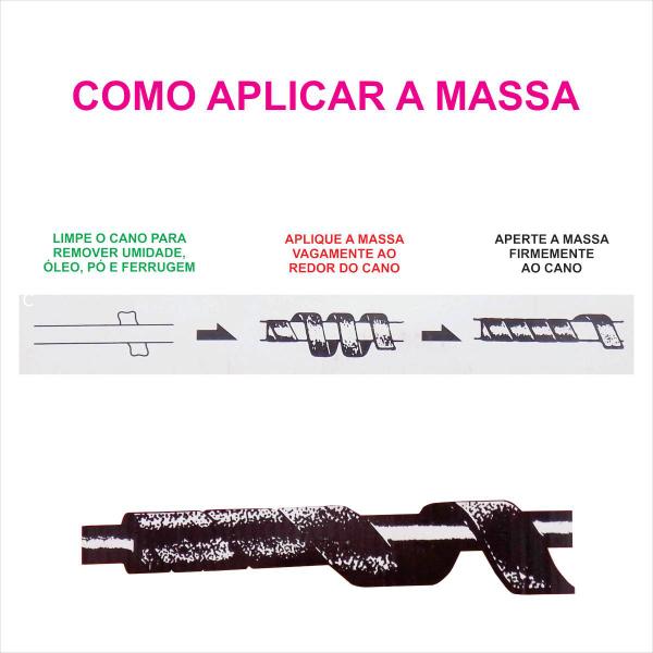 Imagem de Massa Calafetar Preta Isolador de Canos Anti Condensação e Gotejamento em Ar Condicionados e Sistema de Refrigeração