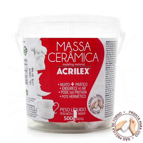 Imagem de Massa Cerâmica Acrilex 500g