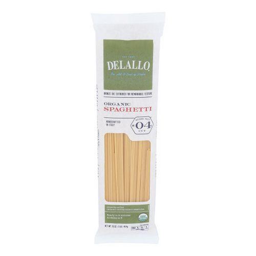 Massa de Espaguete Orgânico 16 Oz por Delallo Imagem de Massa de Espaguete Orgânico 16 Oz por Delallo