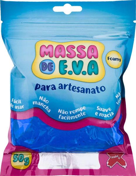 Imagem de Massa De Eva Azul Escuro 50G Make+