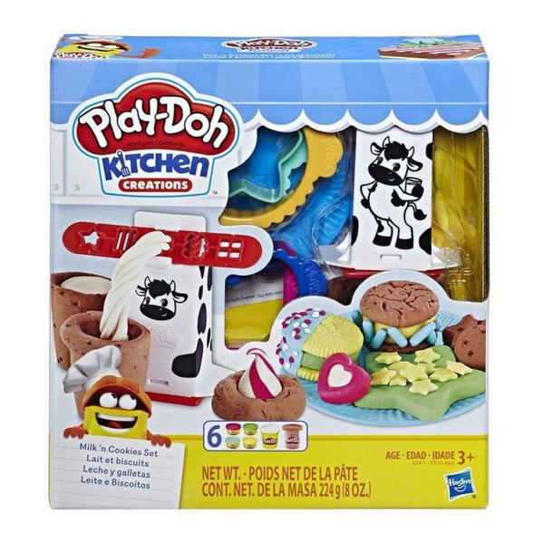 Imagem de Massa de Modelar - Play-Doh - Kitchen Creations - Leite e Biscoitos - Hasbro