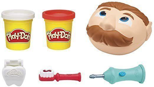 Imagem de Massa de Modelar Play-Doh Mic Doc Drill N Fill E4919 Hasbro