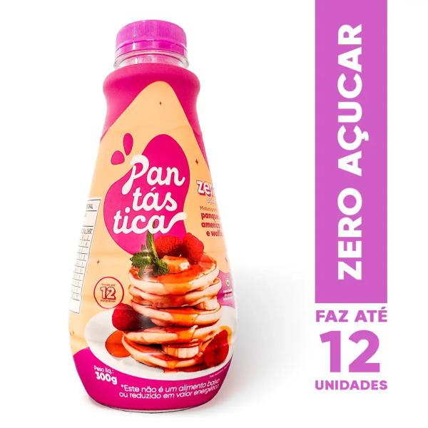 Imagem de Massa de Panqueca e Waffles Pantástica Zero Açúcar 300g