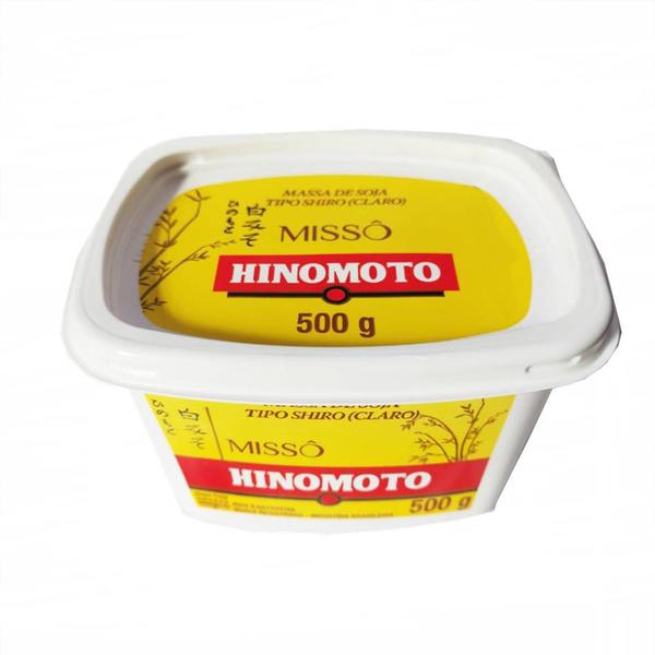 Imagem de Massa De Soja Missô Shiro Claro 500g - Hinomoto