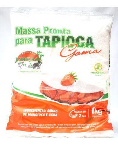 Imagem de Massa Goma De Tapioca - Pantanal  100% Natural 5 Kg