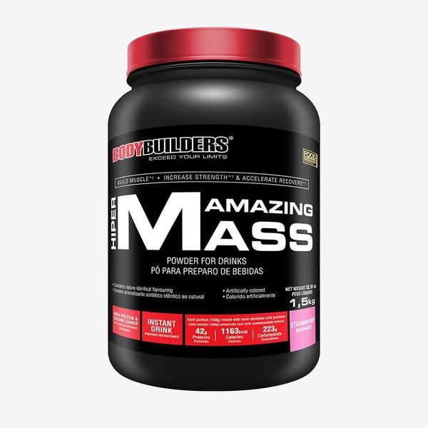 Imagem de Massa - Hiper Amazing Mass - 1,5 kg   Bodybuilders