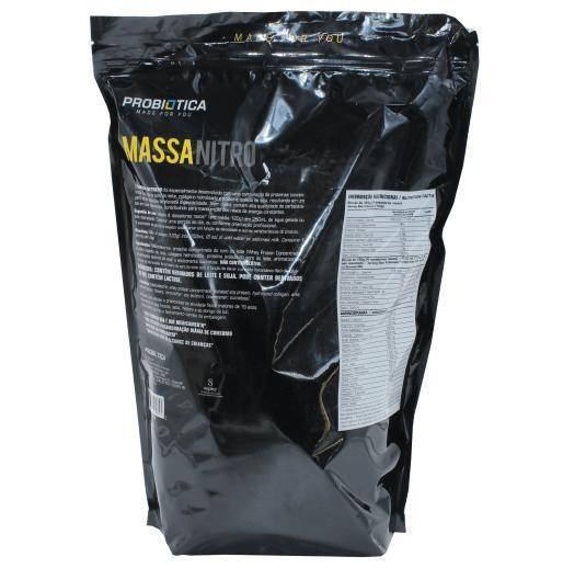 Imagem de Massa Nitro Hipercalorico Sabor Baunilha Probiotica 2,52Kg