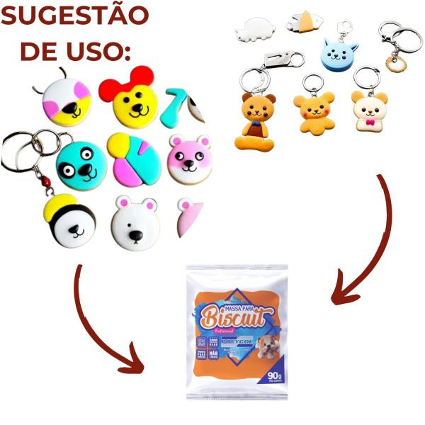 Imagem de Massa para biscuit polycol com 90g