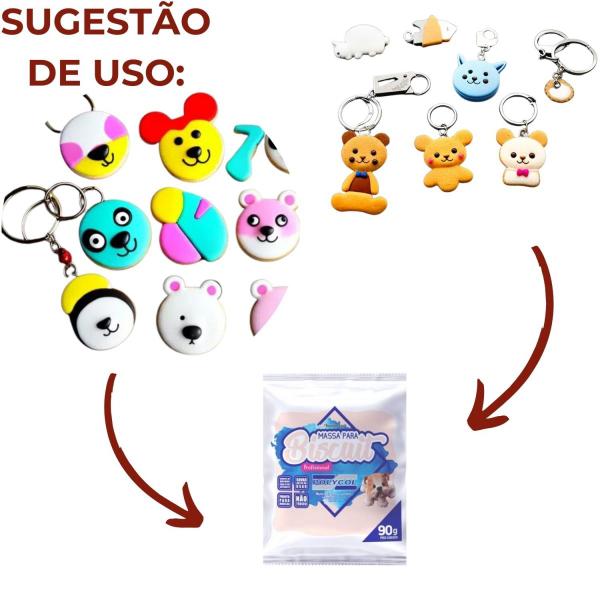 Imagem de Massa para biscuit polycol com 90g