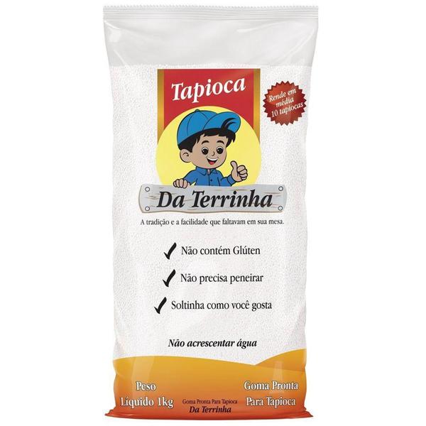 Imagem de Massa para Tapioca 1kg 1 UN Da Terrinha