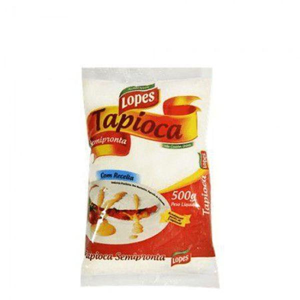 Imagem de Massa para Tapioca 500g - Lopes - Alimentos Lopes