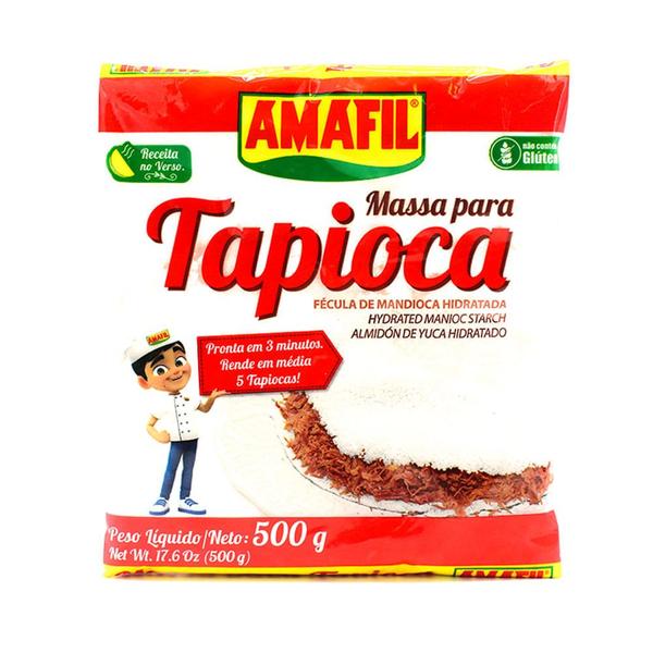 Massa Para Tapioca Amafil 500g Imagem de Massa Para Tapioca Amafil 500g