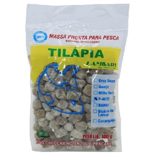 Imagem de Massa Pesca Sabor P40/55 Isca Tilapia Pesqueiro Rio Lago