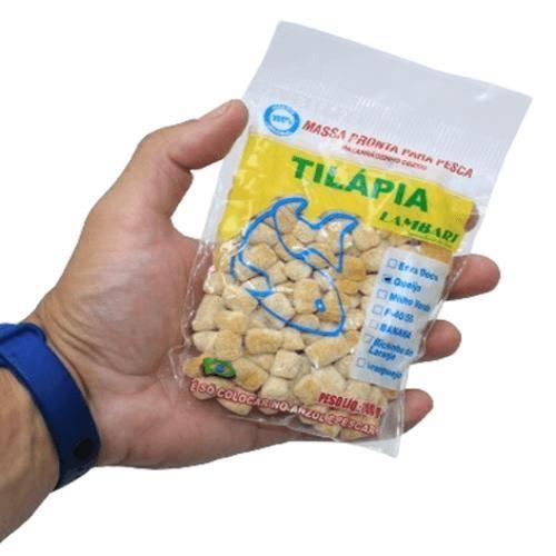 Imagem de Massa Pesca Sabor Queijo Isca Tilapia Pesqueiro Rio Lago