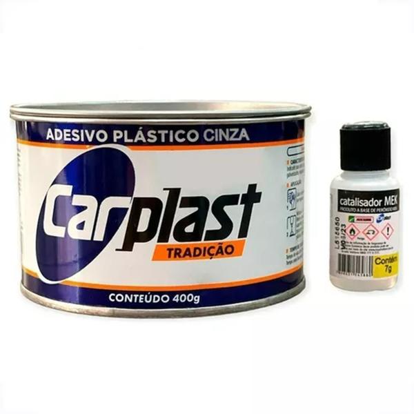 Imagem de Massa plastica cinza 400g - carplast