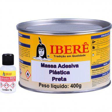 Imagem de Massa Plástica Preta 400g Iberê