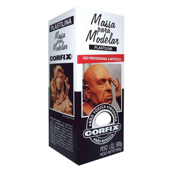 Imagem de Massa Plastilina Corfix 354 Dark Chocolate 500G