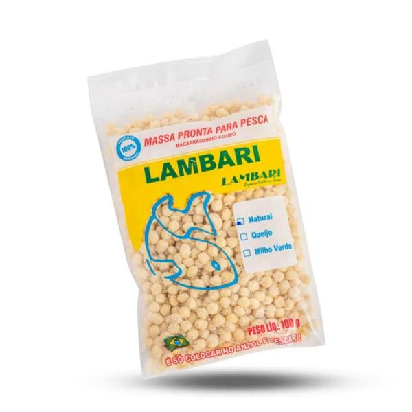 Imagem de Massa Pronta Lambari para Pescar Lambari Sabor Natural 100g