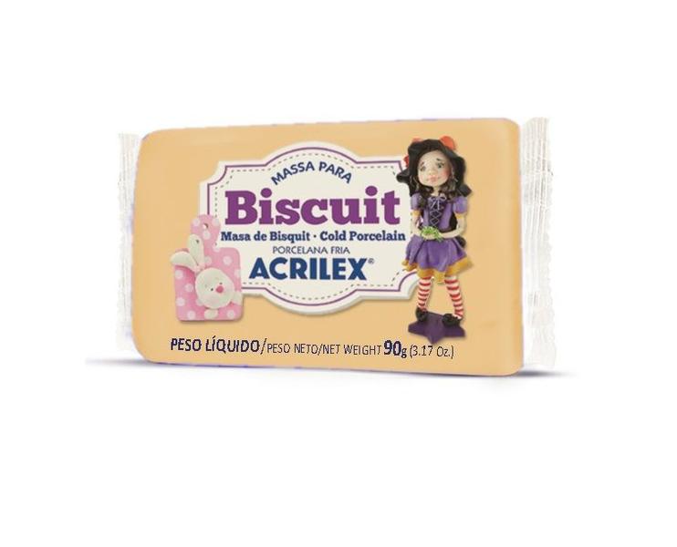 Imagem de Massa Pronta para Biscuit Porcelana Fria 90g - Acrilex