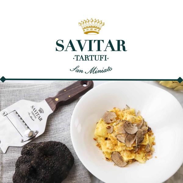 Imagem de Massa recheada Ravioli Queijo e Trufa Savitar Tartufi 250g