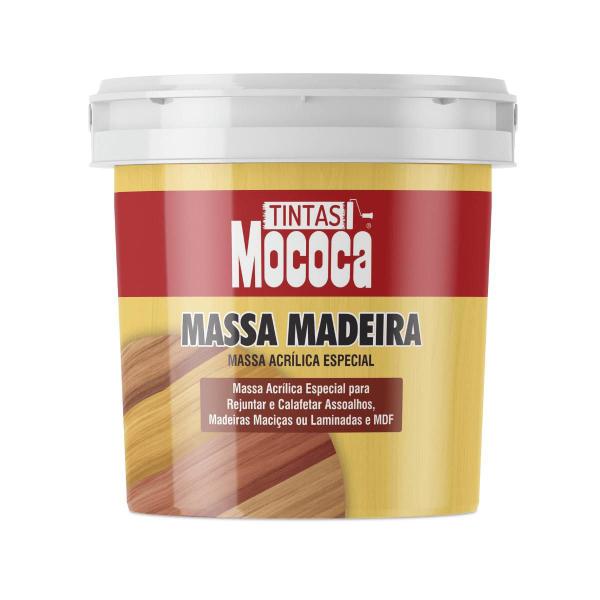 Imagem de Massa Repara Madeira Rejunta Calafeta Base Água Cores 1,3Kg