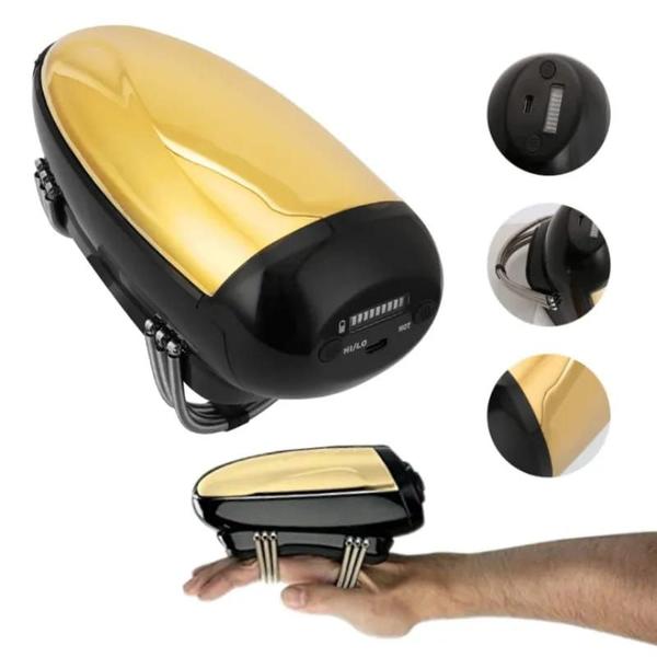 Imagem de Massageador Barbeiro Elétrico Hairstar Gold S/ Fio Bivolt